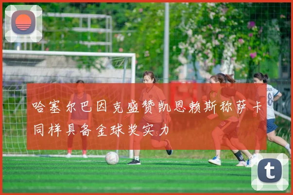哈塞尔巴因克盛赞凯恩赖斯称萨卡同样具备金球奖实力